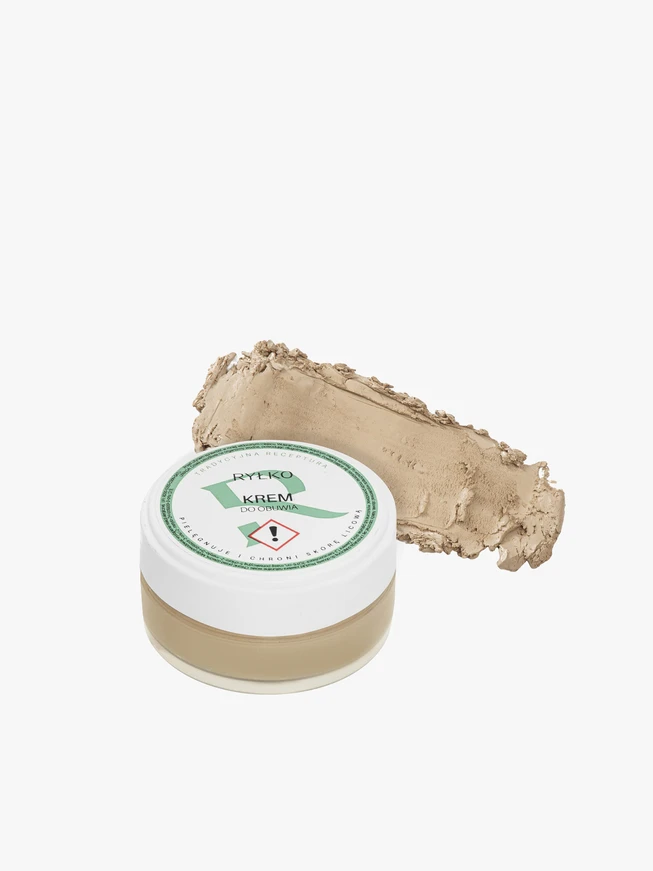 Beige shoe cream