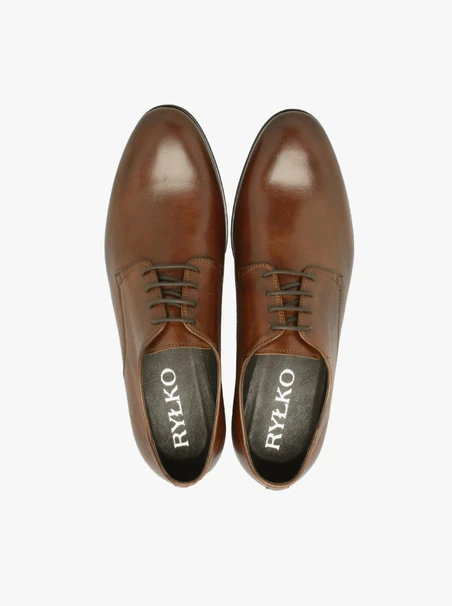 Braune Herrenhalbschuhe