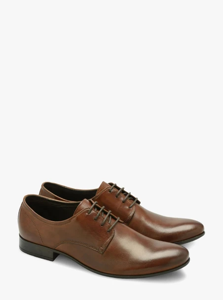 Braune Herrenhalbschuhe