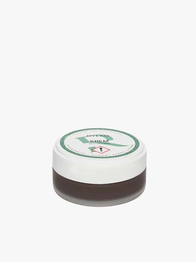 Brauner Schuhcreme