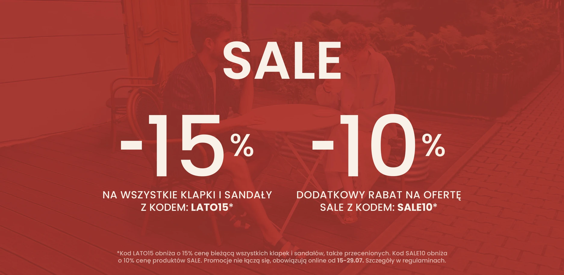 SALE -15% MAIN UNI