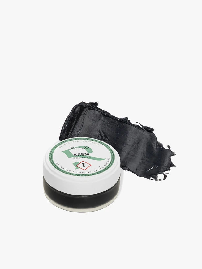 Gray shoe cream