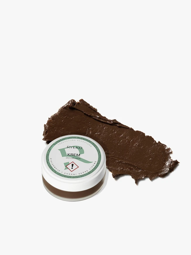 Brauner Schuhcreme