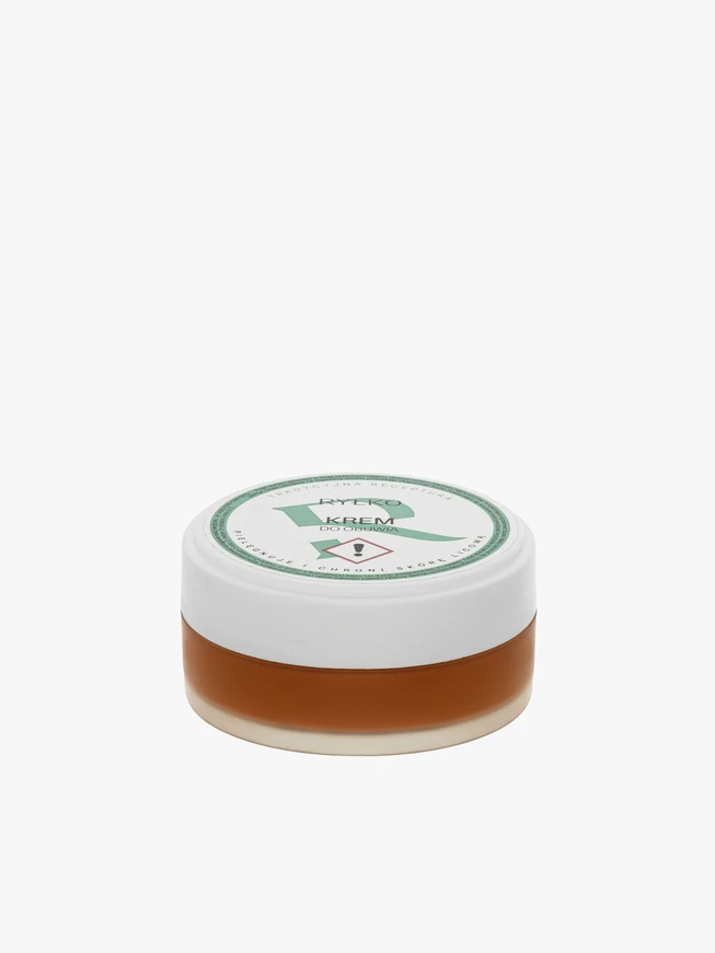 Orange Schuhcreme