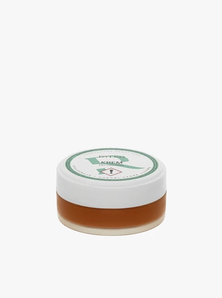 Orange Schuhcreme