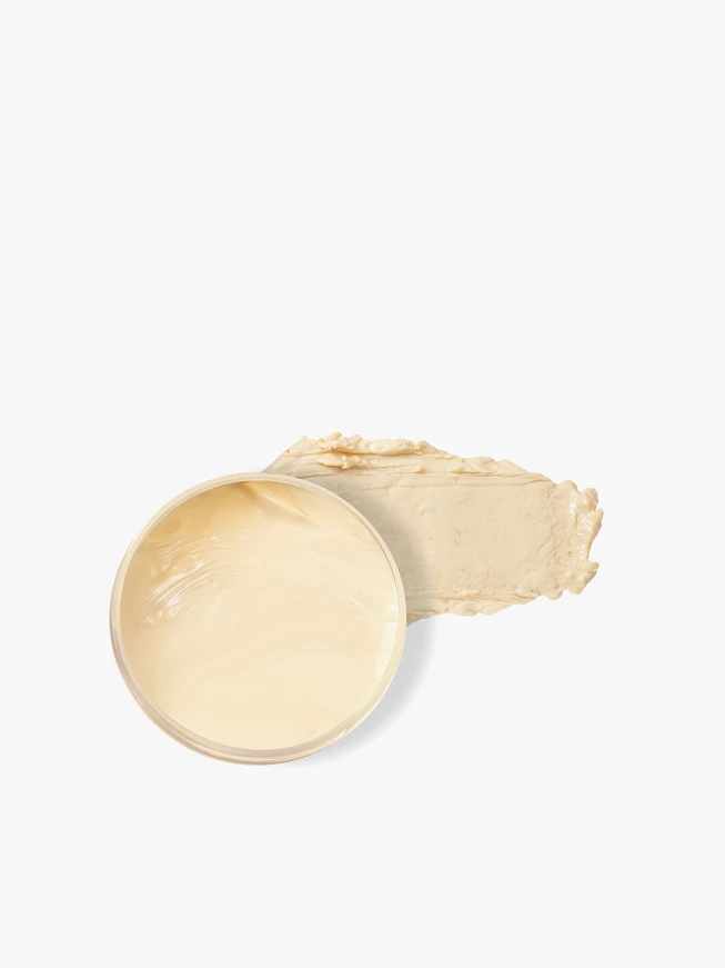 Hellgelbe transparente Schuhcreme