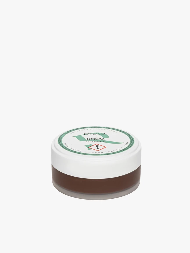Brauner Schuhcreme