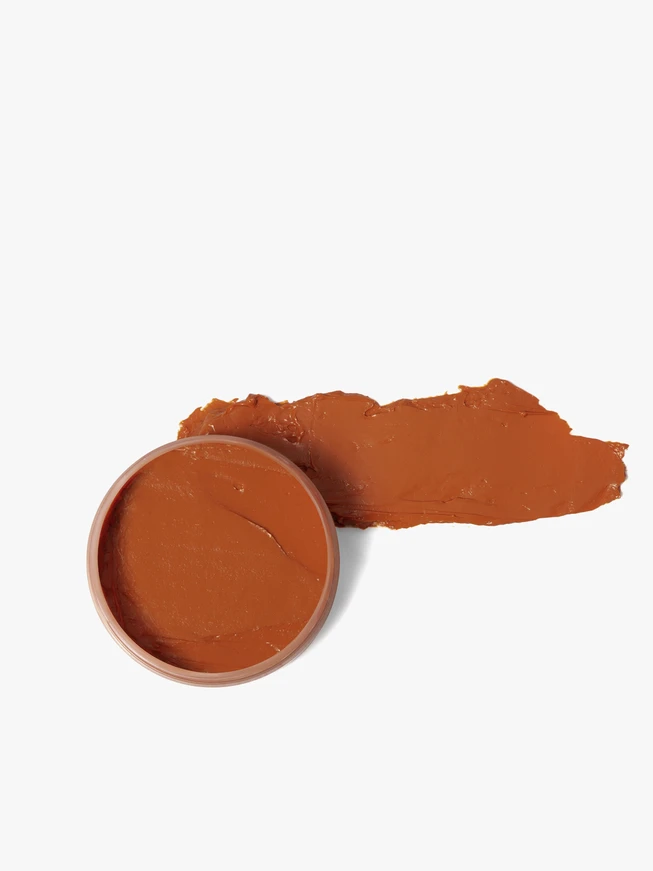 Orange Schuhcreme