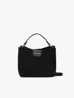 Handtasche in kombinierten Materialien