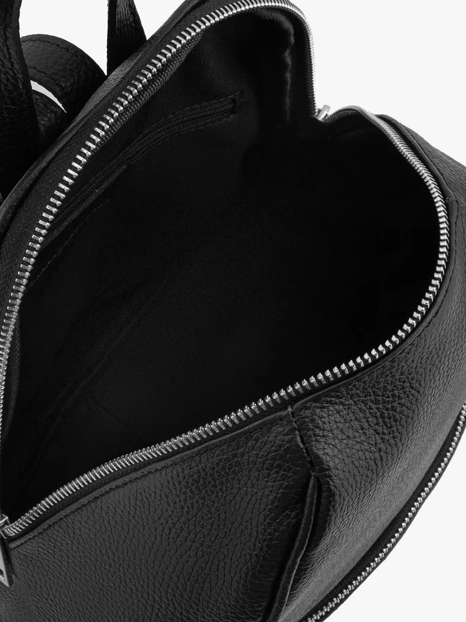 Schwarzer Rucksack für Frauen
