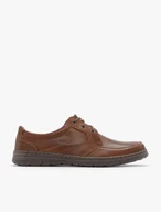 Brown lace-up shoes