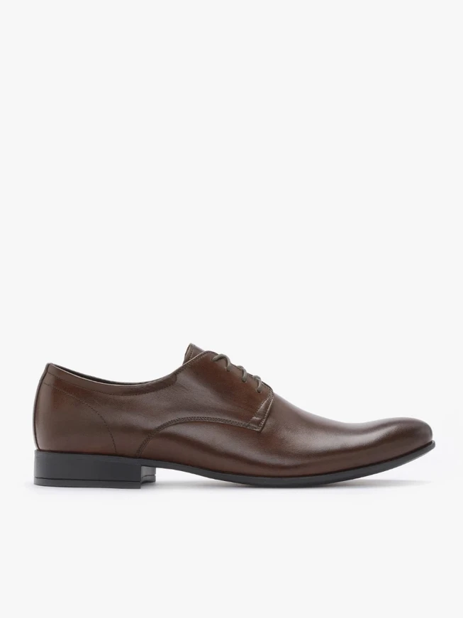 Herren-Halbstiefel mit Ziernähten