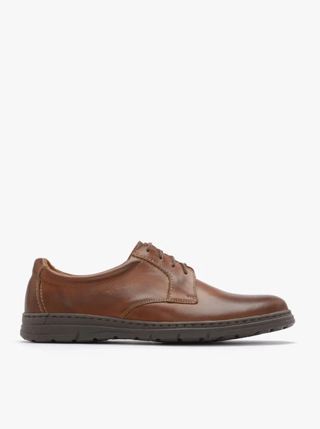 Braune Herrenhalbschuhe