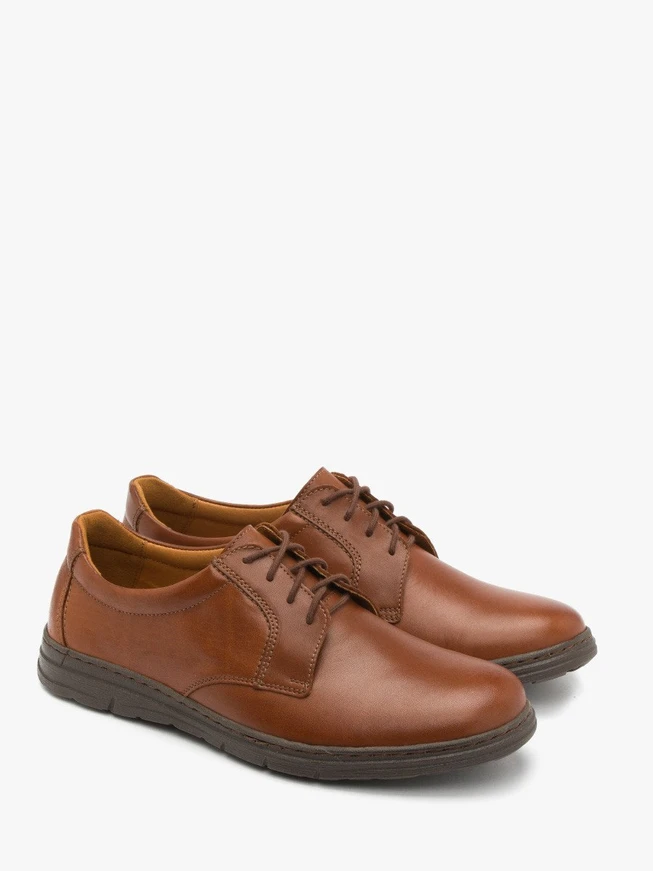 Braune Herrenhalbschuhe