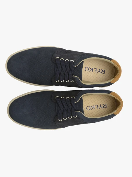 Marineblaue Halbschuhe für Männer