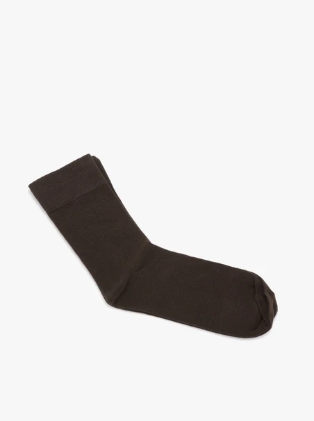 Braune Herrensocken