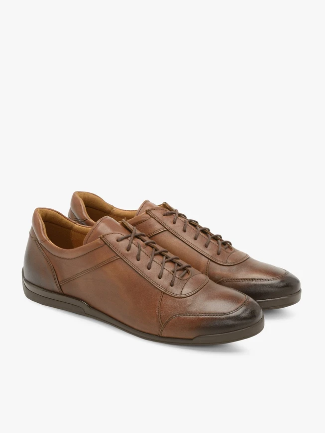 Braune Herrenhalbschuhe