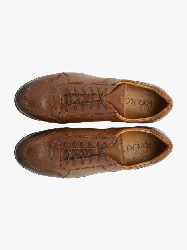 Braune Herrenhalbschuhe