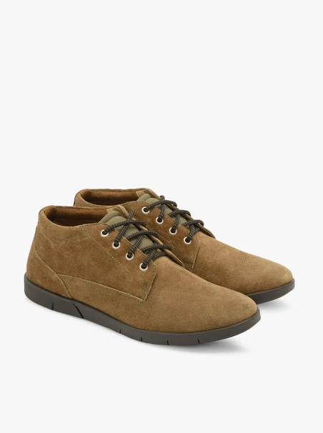 Herrenstiefel aus Velours