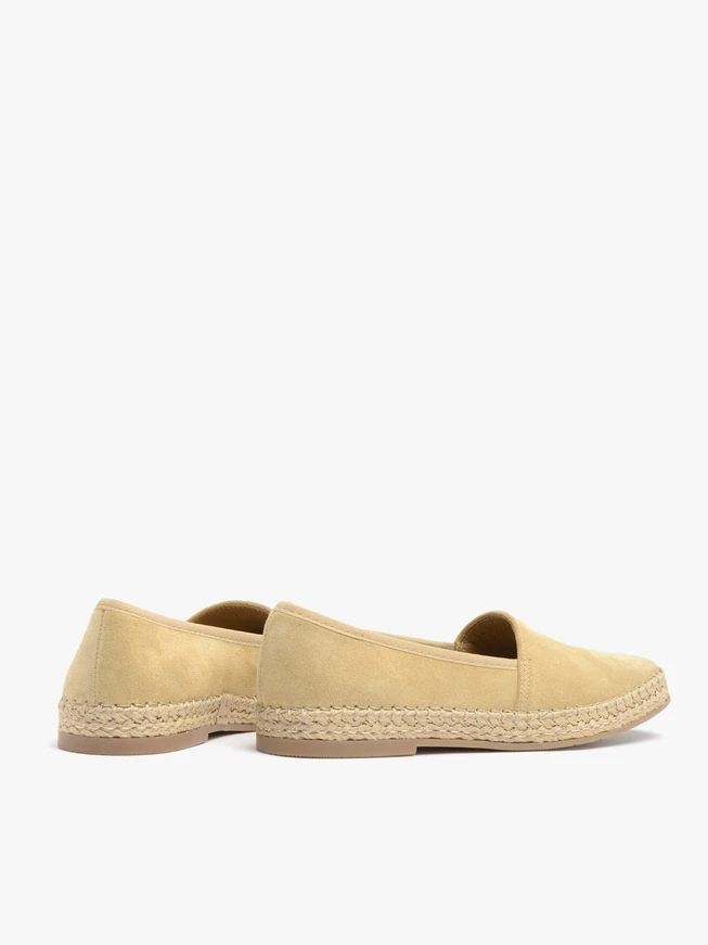 Damen-Espadrilles in Sandfarbe
