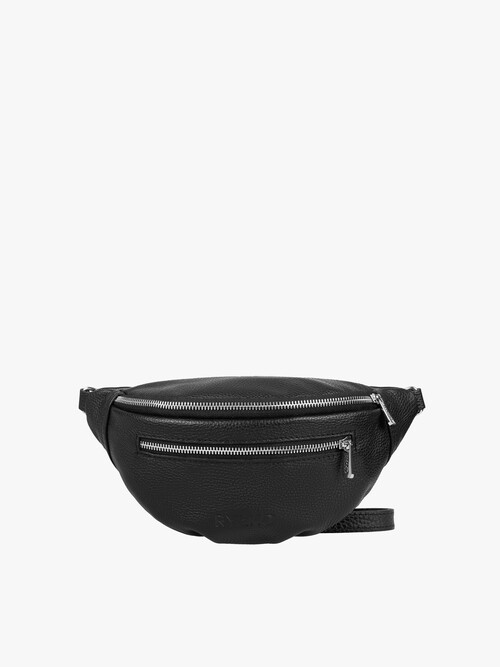 Czarna torebka nerka unisex