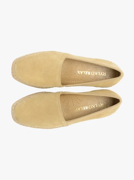 Damen-Espadrilles in Sandfarbe