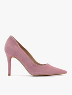 Pink high-stiletto pumps