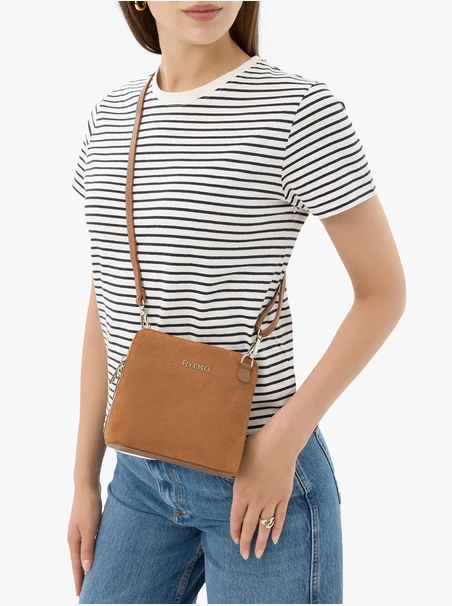 Small ginger shoulder bag