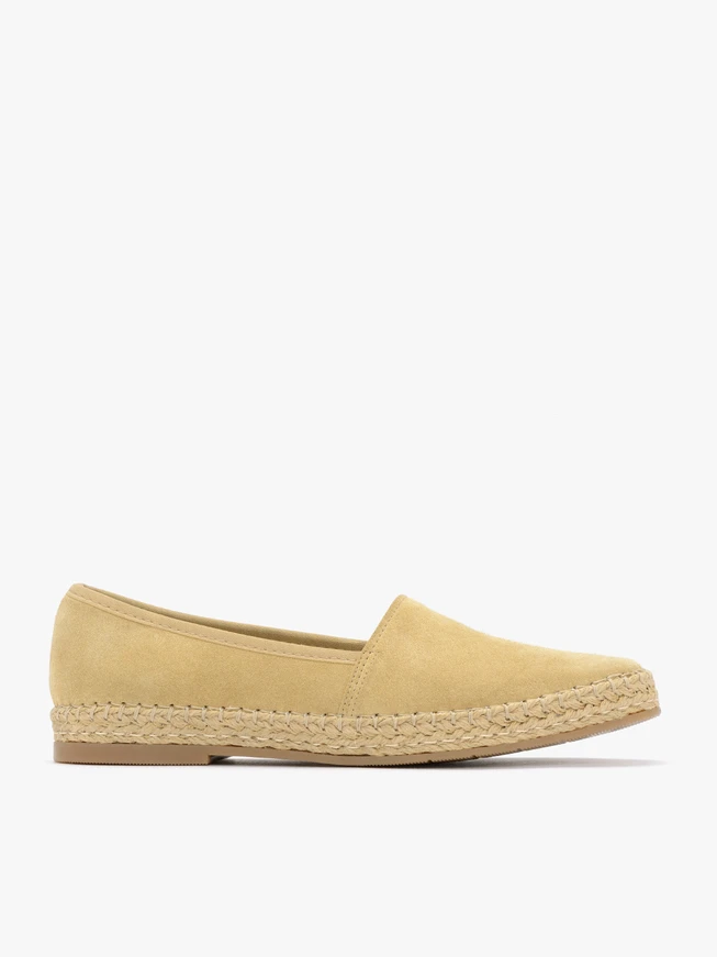 Damen-Espadrilles in Sandfarbe