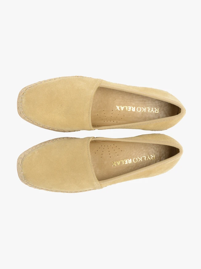 Damen-Espadrilles in Sandfarbe