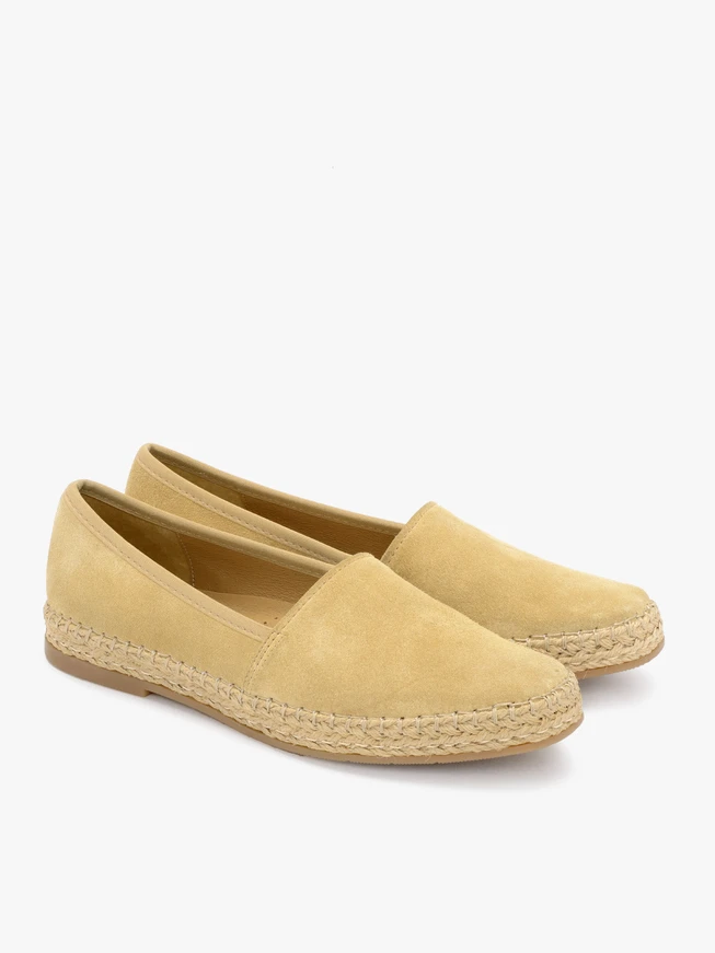Damen-Espadrilles in Sandfarbe