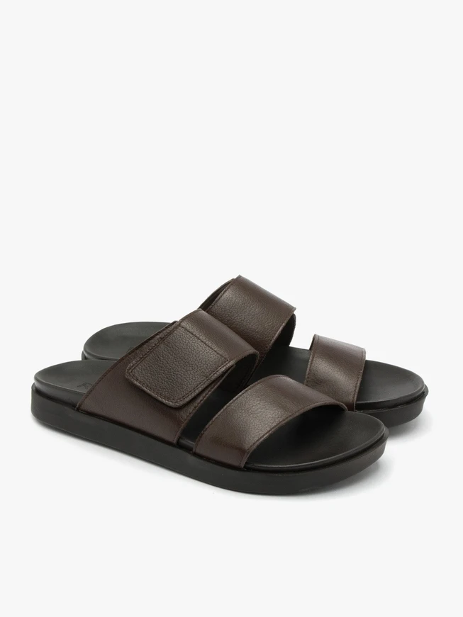 Braune Herren-Flip-Flops