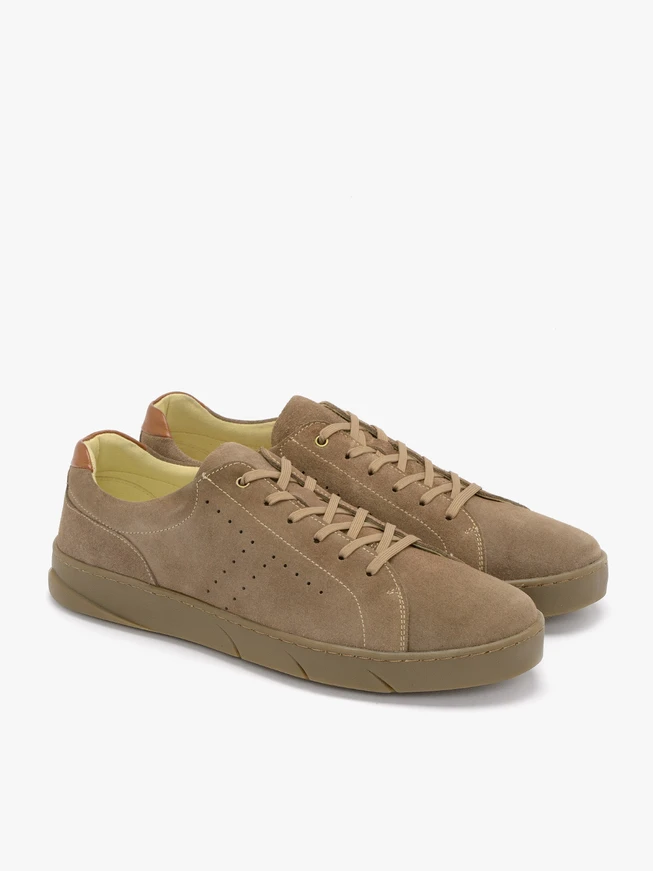 Beige Halbschuhe für Männer