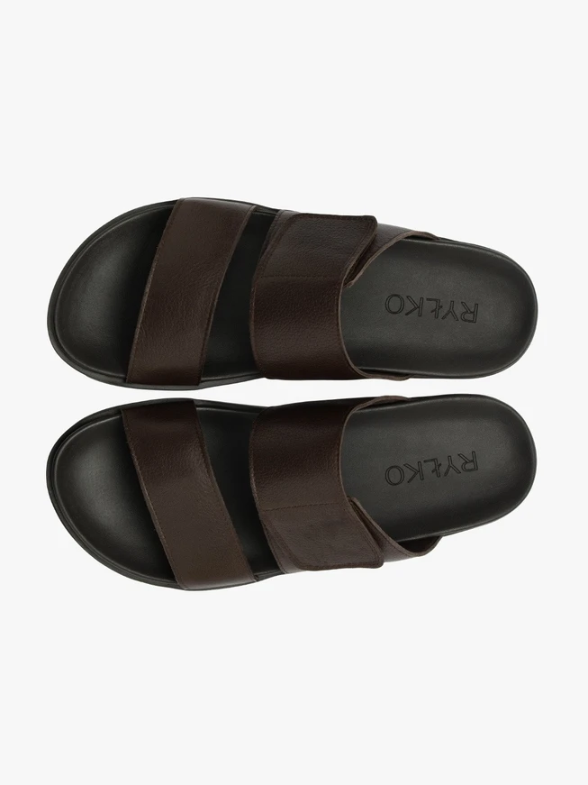 Braune Herren-Flip-Flops