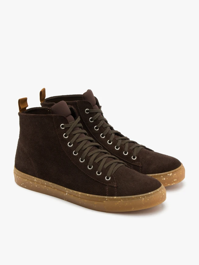 Dunkelbraune Herrenstiefel