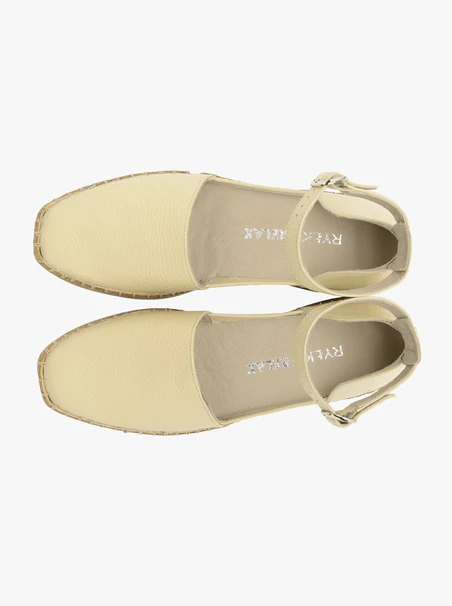 Vanille Plateau-Espadrilles