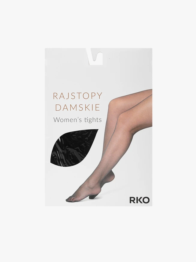 Thin black 20 DEN tights