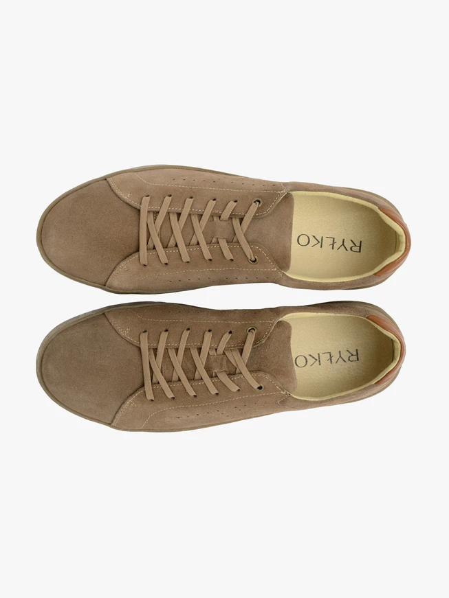 Beige Halbschuhe für Männer