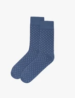 Navy men’s socks with white dots