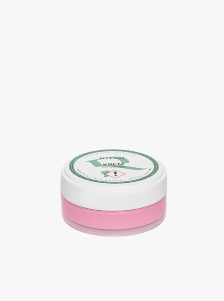 Pink shoe cream