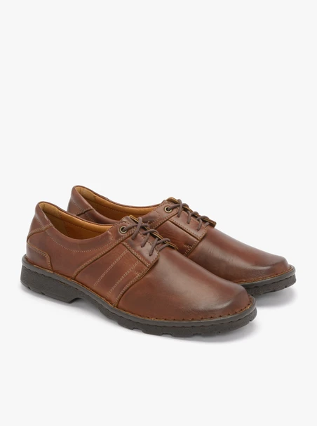 Braune Herrenhalbschuhe
