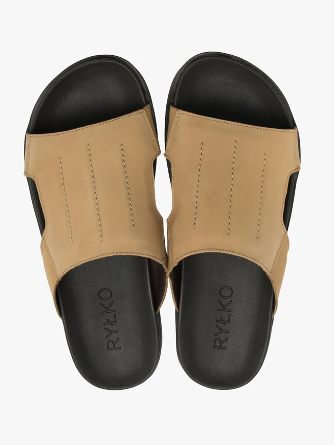 Herren-Flip-Flops in Beige