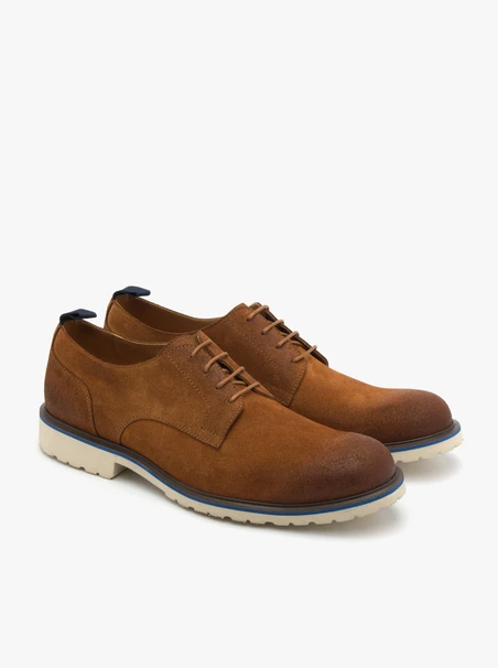 Ginger suede men’s shoe