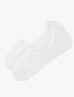 White women’s cotton ankle socks