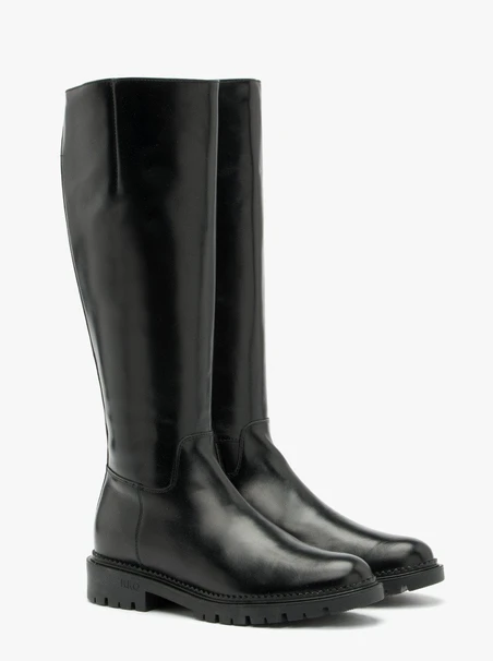 Schwarze Stiefel