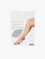 Black fishnet tights