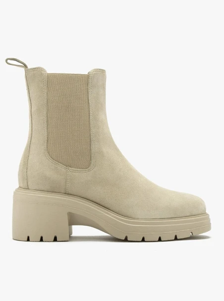 Beige Damenpantoffeln