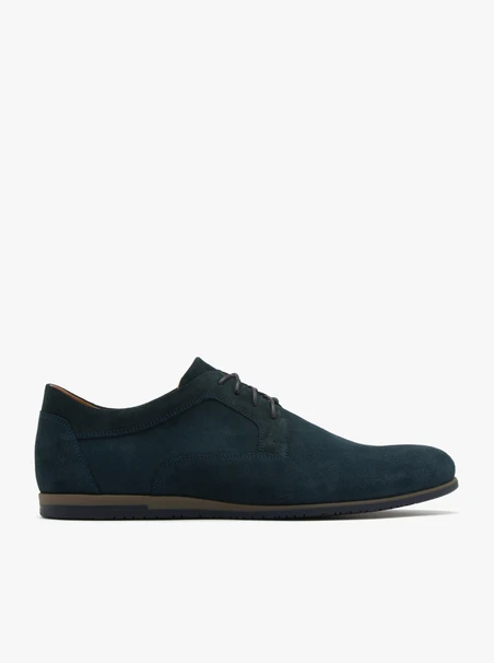 Marineblaue Halbschuhe für Männer