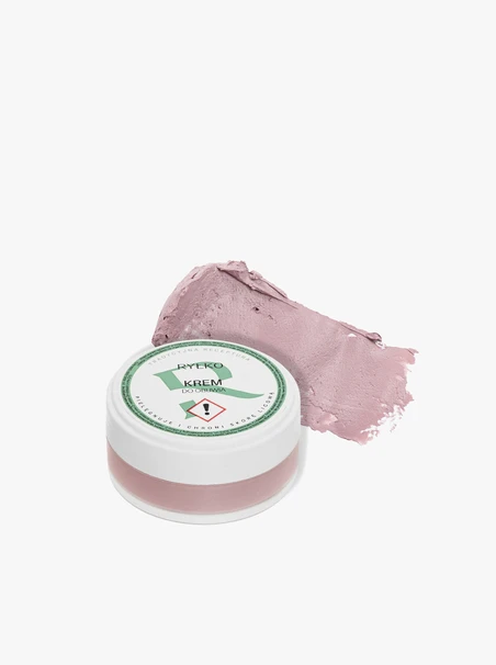 Lilac shoe cream