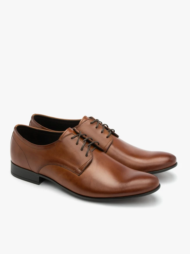 Braune Herrenhalbschuhe